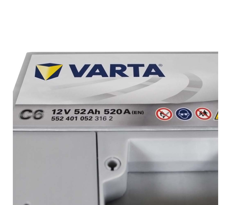 Автомобильный аккумулятор Varta Silver Dynamic 52Ач 520А C6 