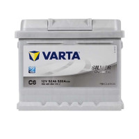 Автомобільний акумулятор Varta Silver Dynamic 52Ач 520А C6 