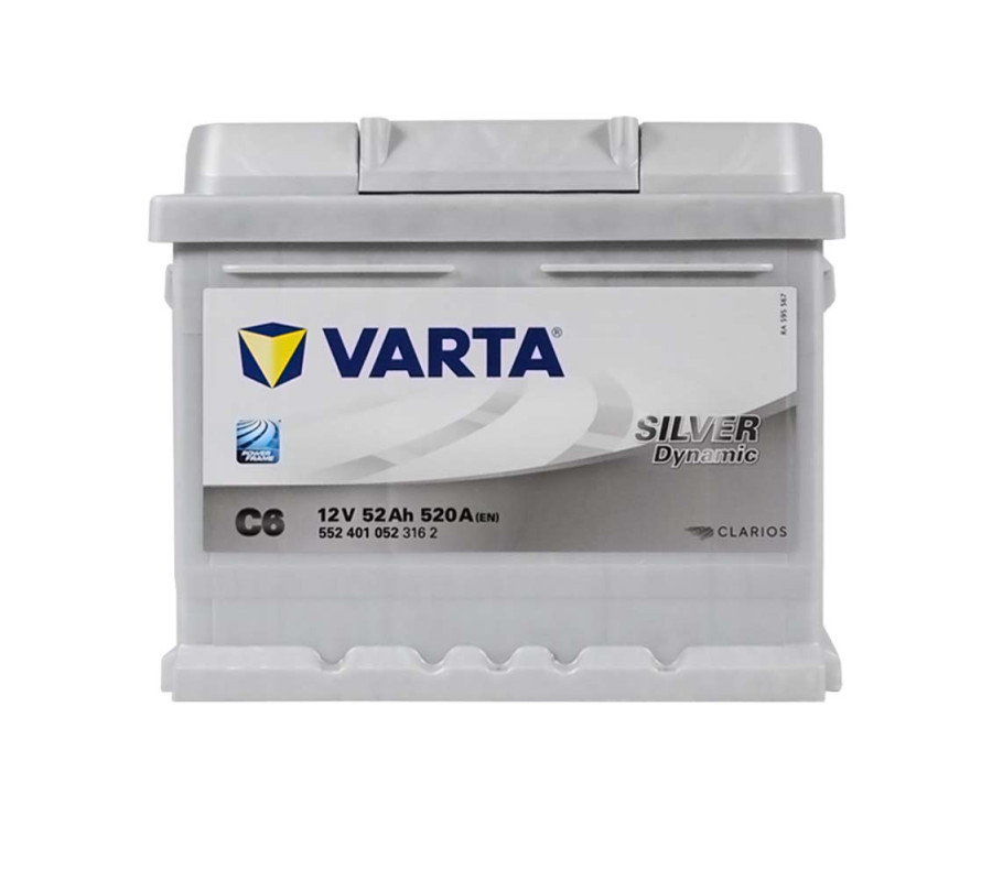 Автомобильный аккумулятор Varta Silver Dynamic 52Ач 520А C6 