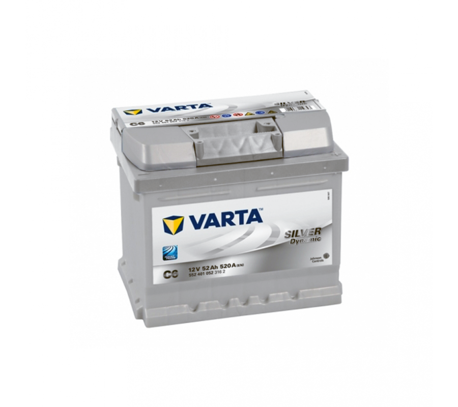 Автомобильный аккумулятор Varta Silver Dynamic 52Ач 520А C6 