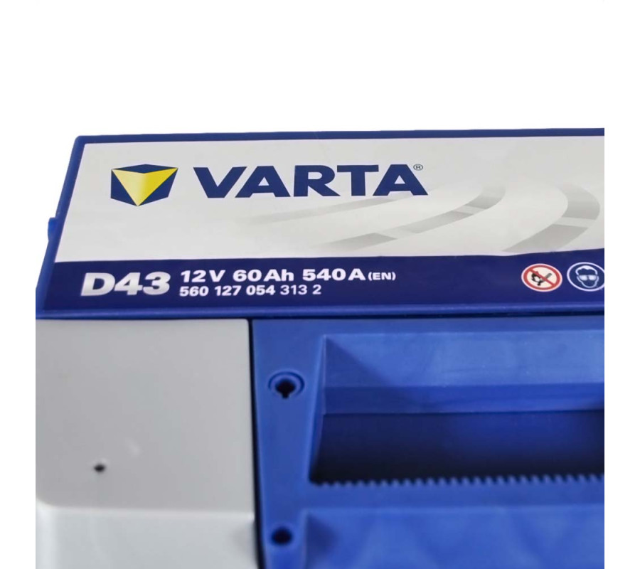 Автомобильный аккумулятор Varta  Blue Dynamic 60Ач 540 А D43