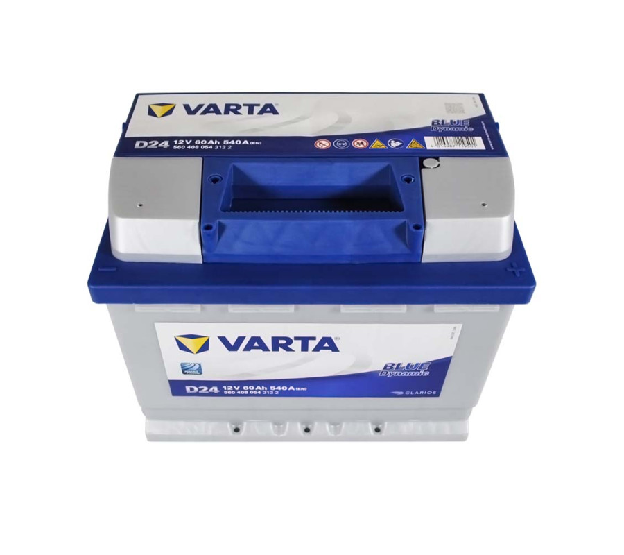 Автомобильный аккумулятор Varta  Blue Dynamic 60Ач 540 А D24