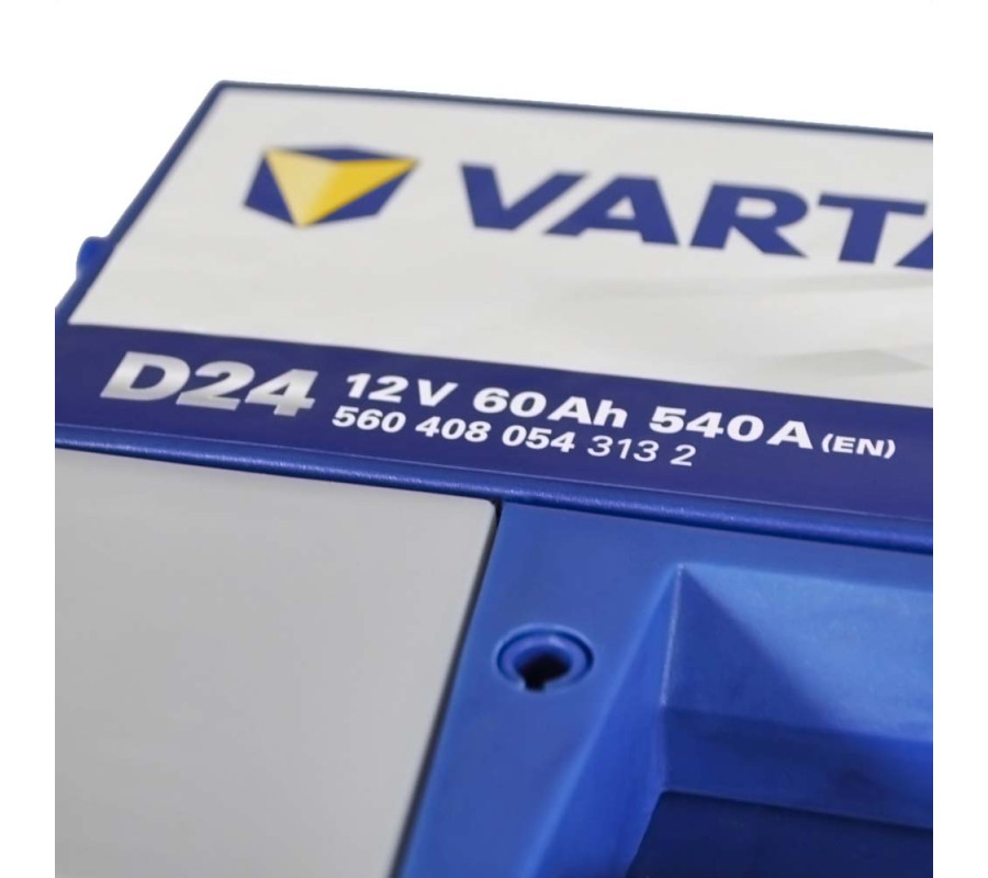 Автомобильный аккумулятор Varta  Blue Dynamic 60Ач 540 А D24