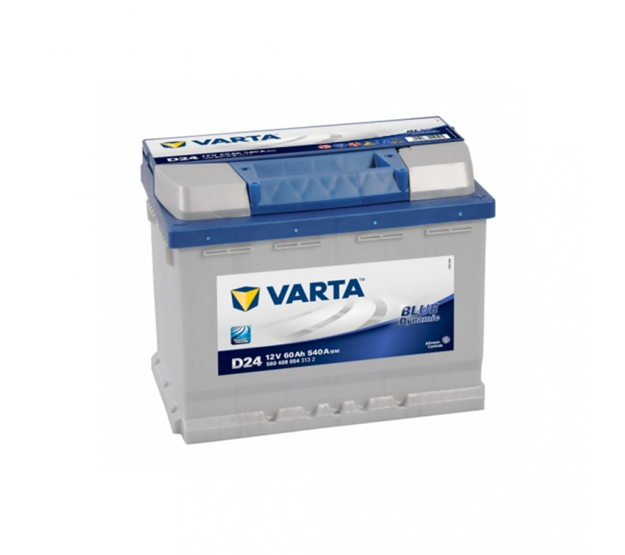 Автомобильный аккумулятор Varta  Blue Dynamic 60Ач 540 А D24