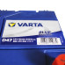 Автомобильный аккумулятор Varta  Blue Dynamic 60Ач 540 А D47