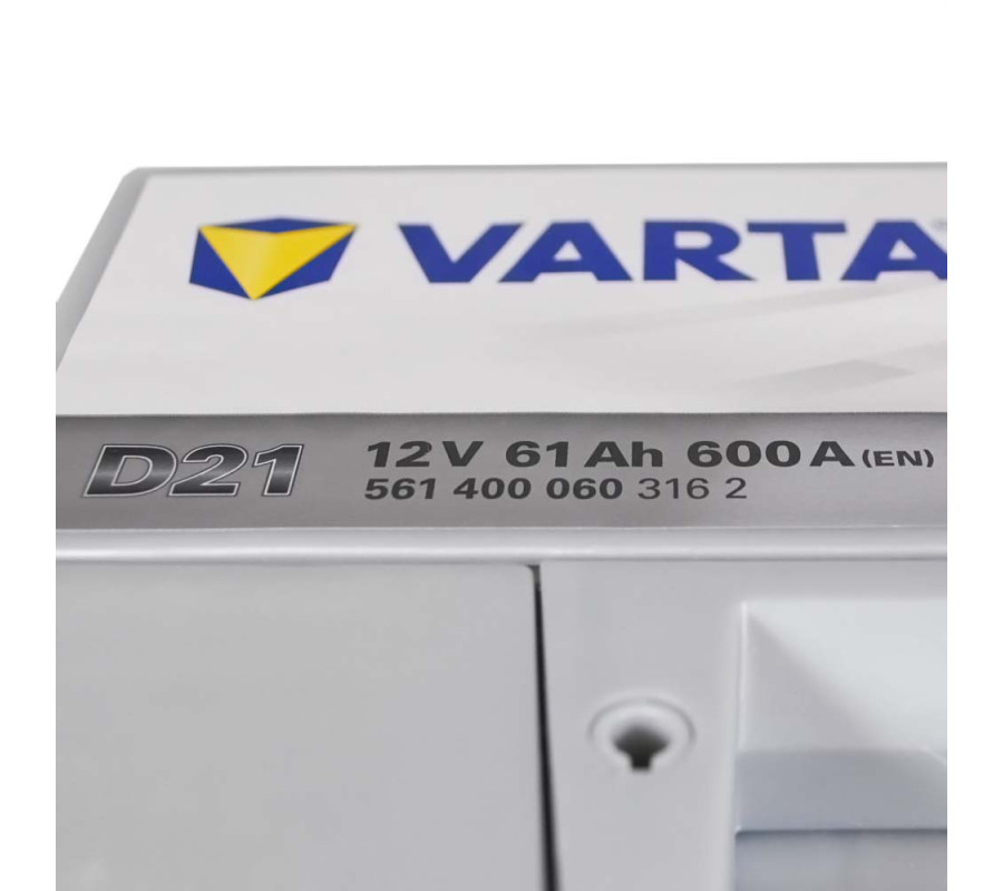Автомобильный аккумулятор Varta  Silver Dynamic 61Ач 600 А D21