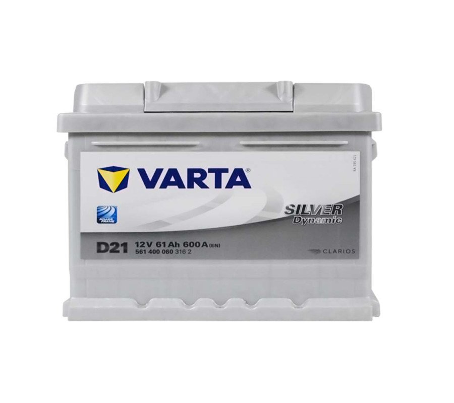 Автомобильный аккумулятор Varta  Silver Dynamic 61Ач 600 А D21