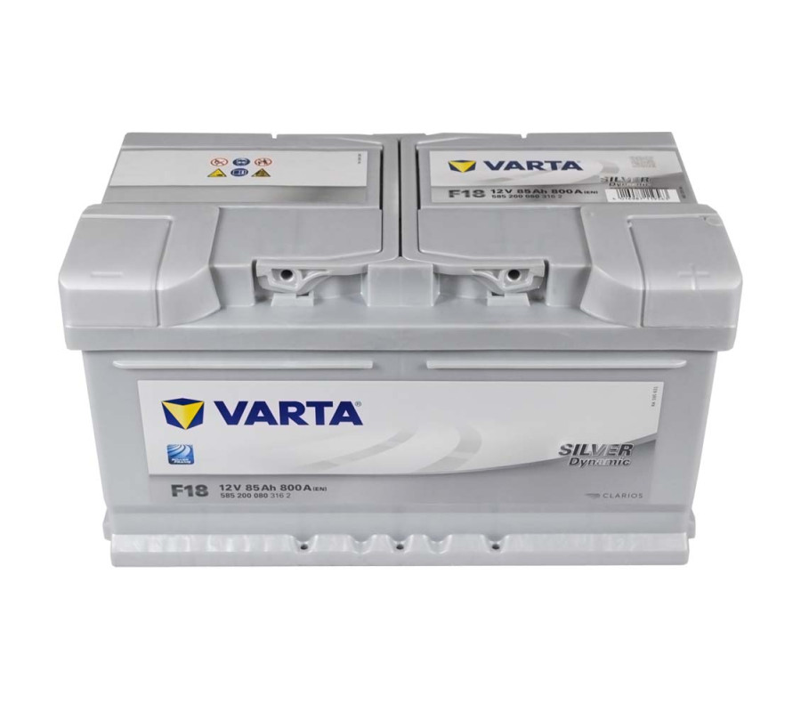 Автомобільний акумулятор Varta  Silver Dynamic 85Ач 800 А F18