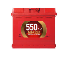 Автомобільний акумулятор MAXION Premium Plus 55Аh 550A R+