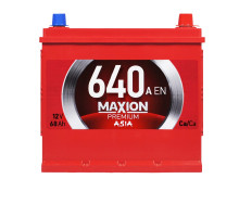 Автомобільний акумулятор MAXION Premium Asia TR 68Ah 640A R+