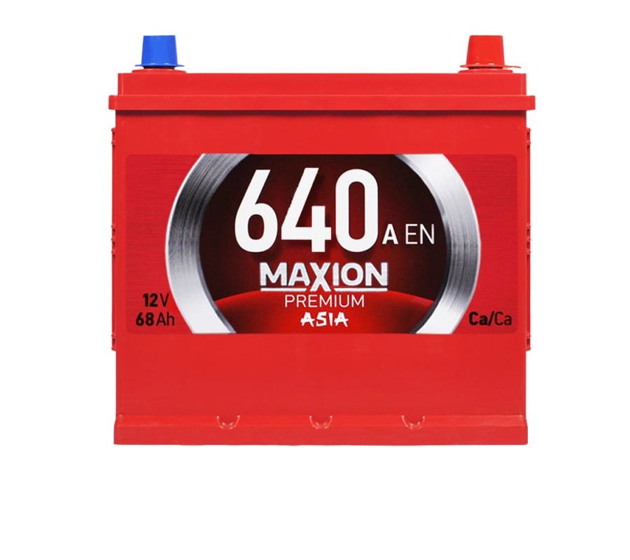 Автомобільний акумулятор MAXION Premium Asia TR 68Ah 640A R+