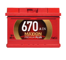 Автомобільний акумулятор MAXION Premium Plus TR 65Аh 670A R+ 