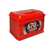Автомобільний акумулятор MAXION Premium 65Аh 670A L+