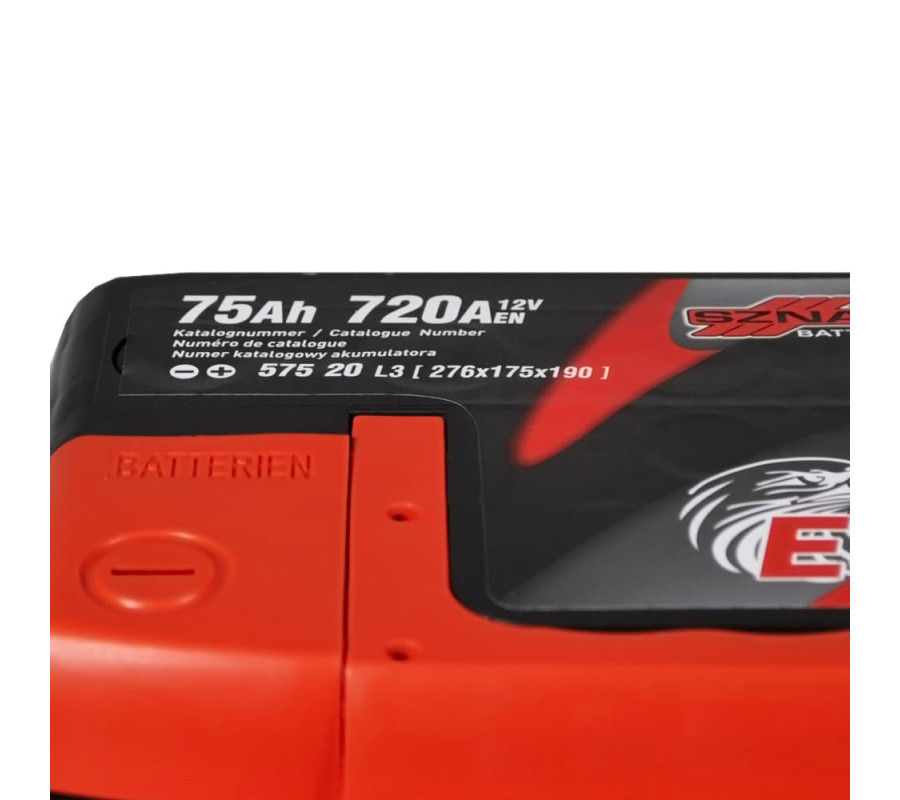 Автомобильный аккумулятор SZNAJDER Plus 75Ah 720A R+ 
