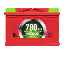 Автомобільний акумулятор MAXION Diesel 88Ah 780A R+