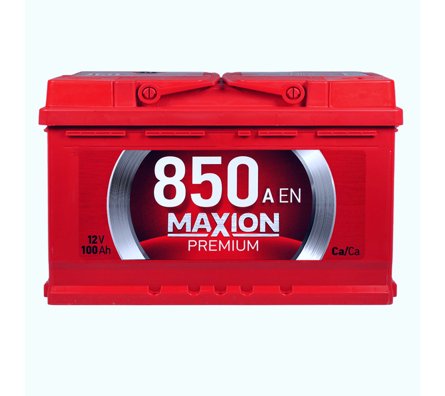 Автомобільний акумулятор MAXION Premium TR 100 Аh 850A R+