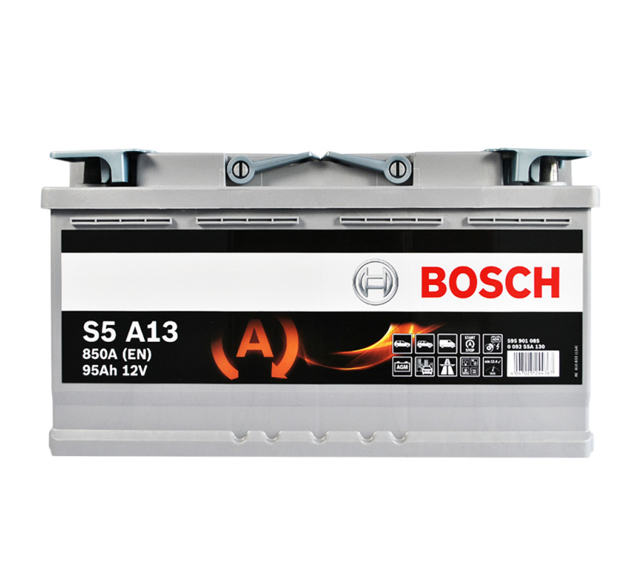Автомобильный аккумулятор Bosch AGM 95Ah 850A S5A13 