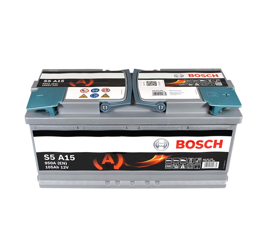 Автомобильный аккумулятор Bosch AGM 105Ah 950A S5A15 