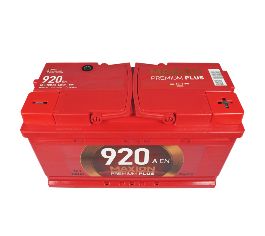 Автомобільний акумулятор MAXION Premium Plus TR 100Аh 920A R+