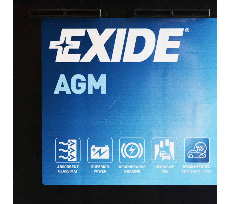 Автомобильный аккумулятор Exide 60Ah 680 A Start Stop AGM EK600