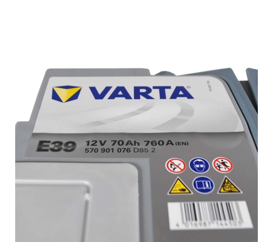 Автомобільний акумулятор Varta Silver Dynamic 70Ач 760А E39 (A7) AGM
