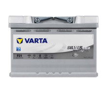Автомобільний акумулятор Varta Silver Dynamic 80Ач 800А F21 AGM
