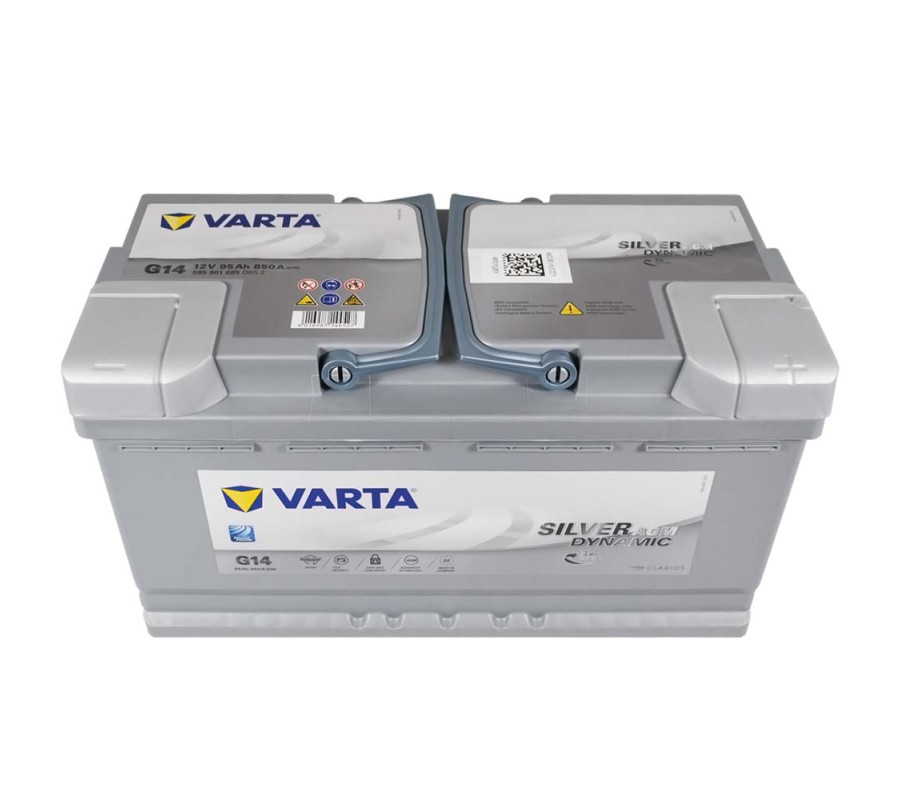 Автомобільний акумулятор Varta Silver Dynamic 95Ач 850А G14 (A5) AGM
