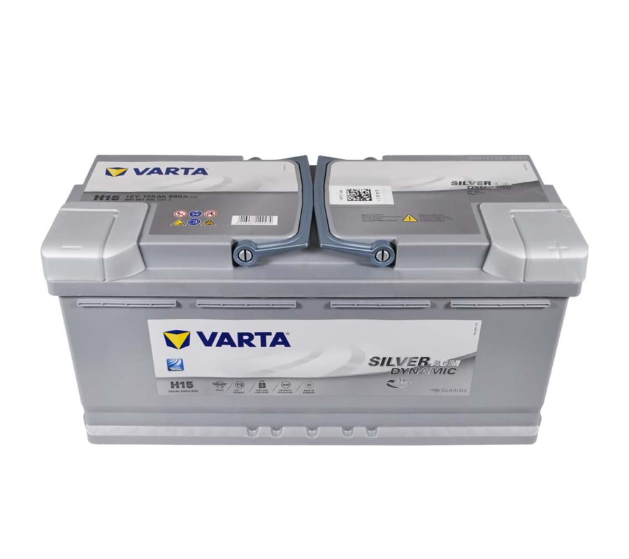 Автомобільний акумулятор Varta Silver Dynamic 105Ач 950А H15 (A4) AGM