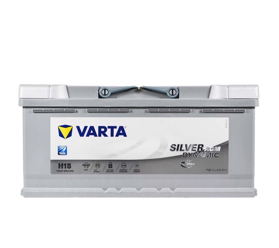 Автомобільний акумулятор Varta Silver Dynamic 105Ач 950А H15 (A4) AGM