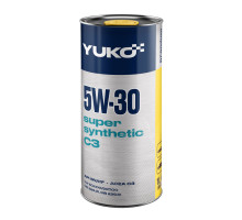 Автомобільна моторна олива YUKO SUPER SYNTHETIC C3 5W-30 1л