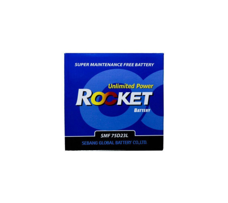 Автомобильный аккумулятор Rocket 65Ah 590CCA 75D23L