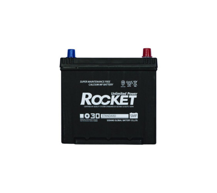 Автомобильный аккумулятор Rocket 65Ah 590CCA 75D23L