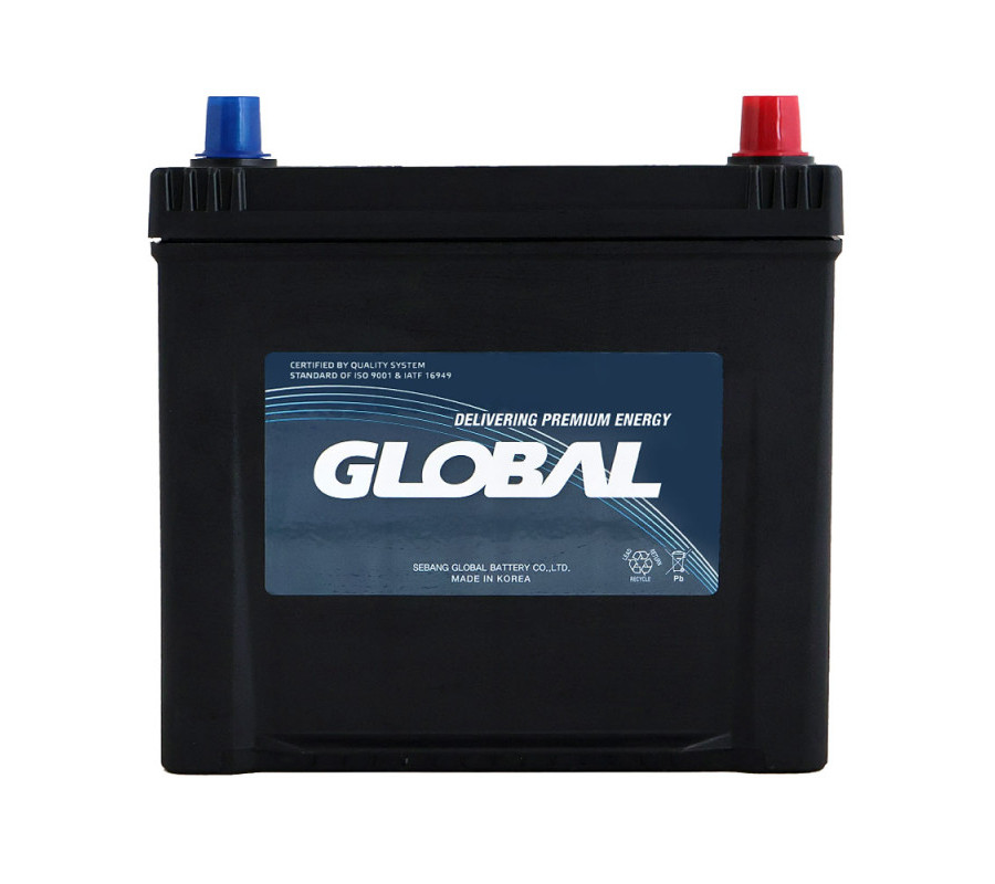 Автомобильный аккумулятор GLOBAL Asia 60Ah 500A R+ SMF 65D23L