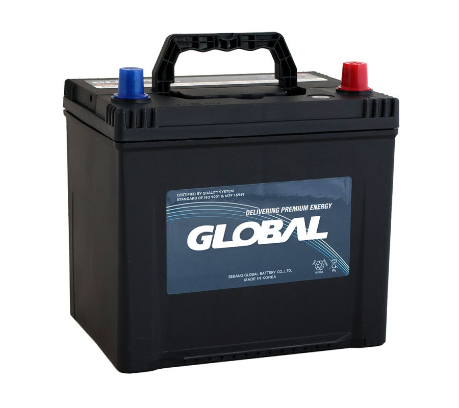 Автомобильный аккумулятор GLOBAL Asia 60Ah 500A R+ SMF 65D23L