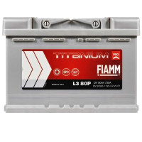 Автомобільний акумулятор FIAMM Titanium Pro 80Аh 730А
