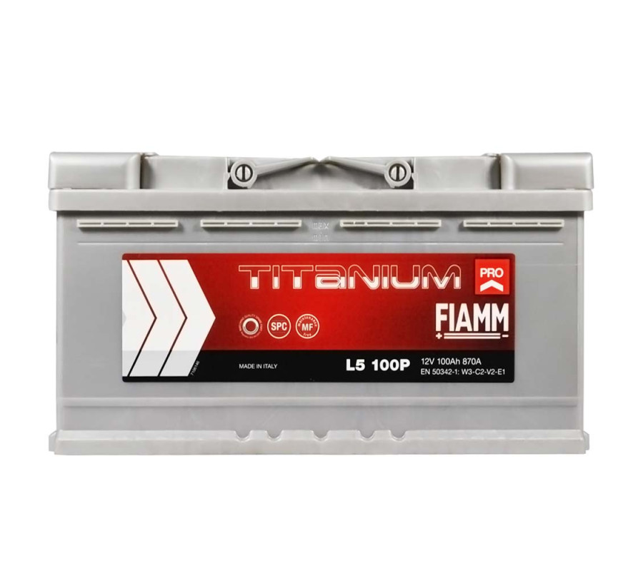 Автомобильный аккумулятор FIAMM Titanium Pro 100Аh 870А