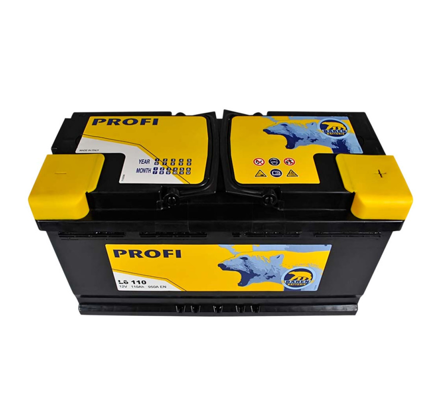 Автомобильный аккумулятор BAREN Profi 110Аh 950А R+
