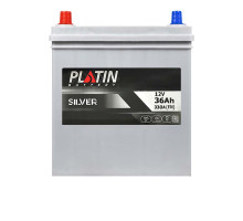 Автомобільний акумулятор PLATIN Silver Asia 36Ah 330A L+ тонк.кл.