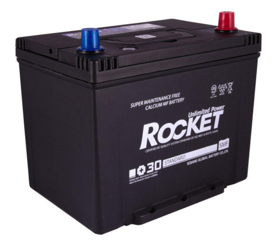 Автомобильный аккумулятор Rocket 70Ah 600CCA 80D26L