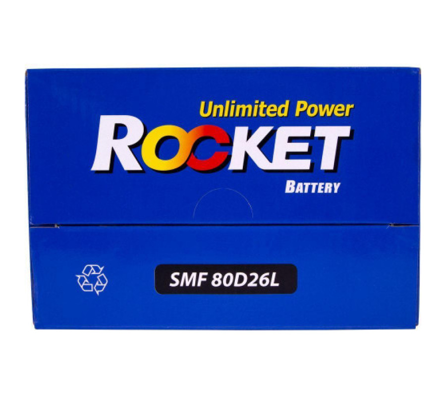 Автомобильный аккумулятор Rocket 70Ah 600CCA 80D26L
