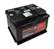 Автомобильный аккумулятор MOLL X-Tra Charge (L2) 62Ah 600A R+