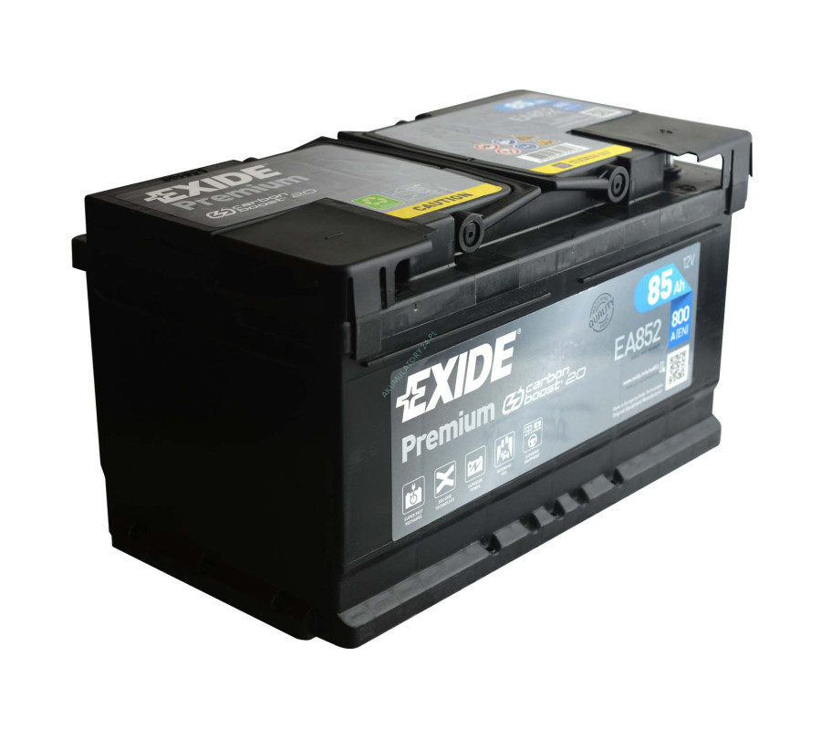 Автомобильный аккумулятор Exide Premium 85Ah 800A EA852