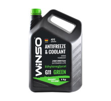 Антифриз Winso Antifreeze & Coolant Green -40°C (зелений) G11, 5кг