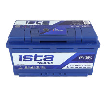 Автомобільний акумулятор ISTA 7 Series/Premium 100Ah 870A R+