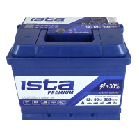 Автомобільний акумулятор ISTA 7 Series/Premium 60Ah 600A R+