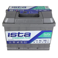 Автомобільний акумулятор ISTA Standard Plus 60Аh 580А L+
