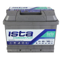 Автомобільний акумулятор ISTA Standard Plus 60Аh 580А R+