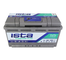 Автомобільний акумулятор ISTA Standard Plus 100Аh 840A R+