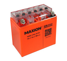 Мото акумулятор MAXION 12V 9Ah 85A 12N9L-BS GEL