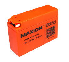 Мото акумулятор MAXION 12V 2,3Ah 25A GT4B-5 GEL